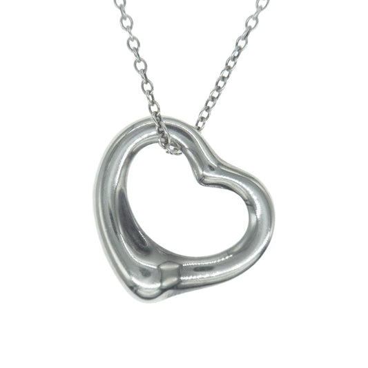 TIFFANY&Co. ティファニー エルサ・ペレッティ オープン ハ―ト 11mm AG925 SPAIN シルバー系【中古】