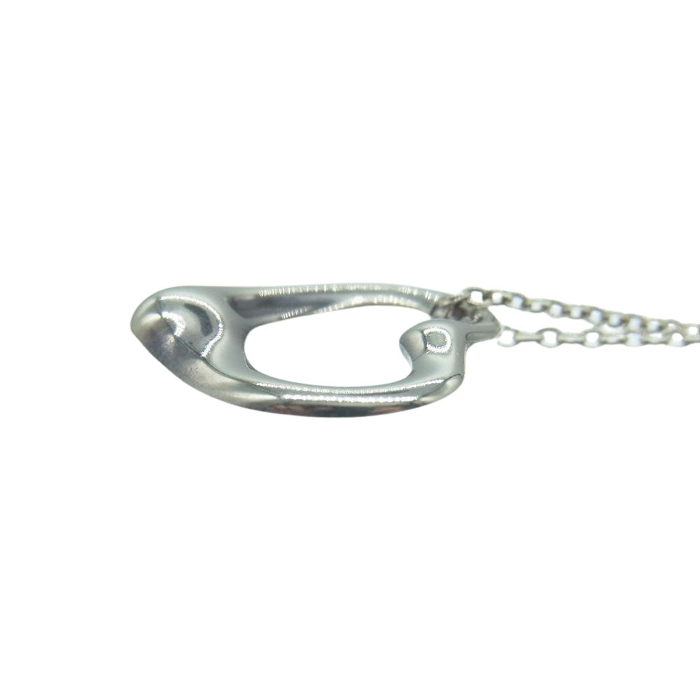 TIFFANY&Co. ティファニー エルサ・ペレッティ オープン ハ―ト 11mm AG925 SPAIN シルバー系【中古】