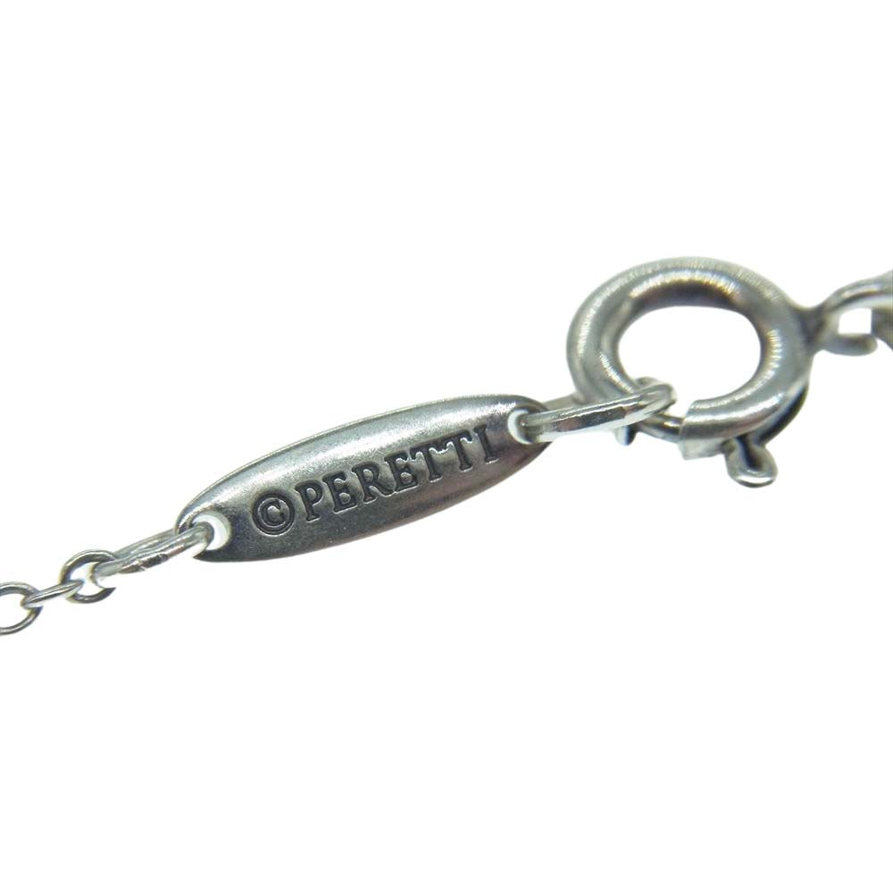 TIFFANY&Co. ティファニー エルサ・ペレッティ オープン ハ―ト 11mm AG925 SPAIN シルバー系【中古】