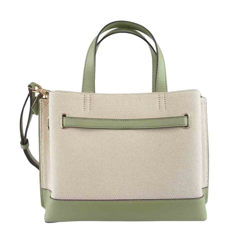 Michael Kors マイケルコース 35S2GU5S1C EMILIA サッチェル スモール 2WAY ショルダー バッグ　 グリーン系【中古】