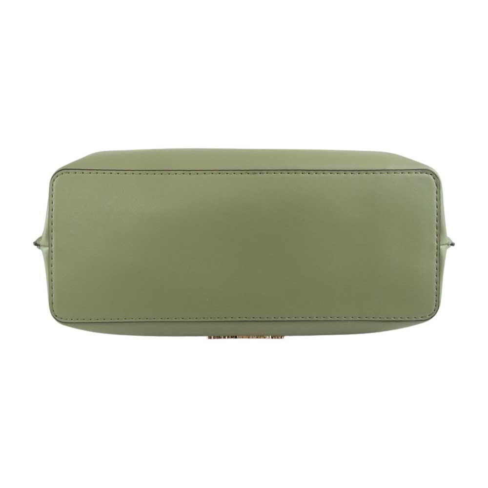 Michael Kors マイケルコース 35S2GU5S1C EMILIA サッチェル スモール 2WAY ショルダー バッグ　 グリーン系【中古】