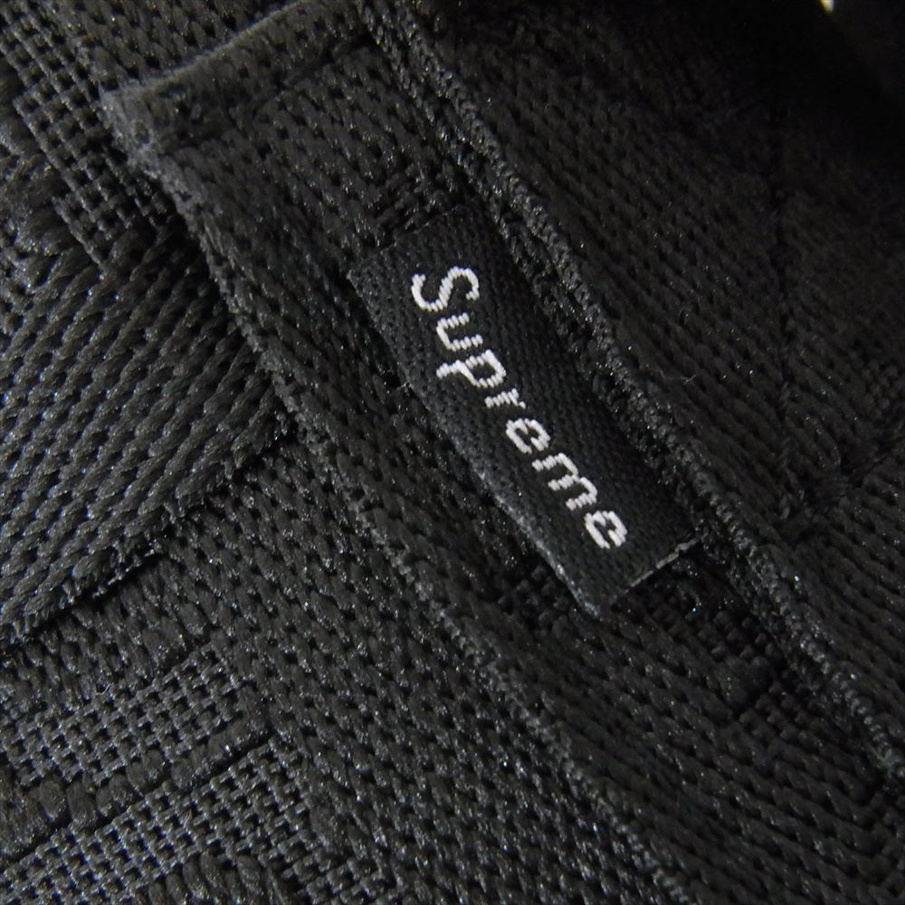Supreme シュプリーム 23SS Woven Shoulder Bag Black ウーブン ショルダー バッグ ブラック系【美品】【中古】