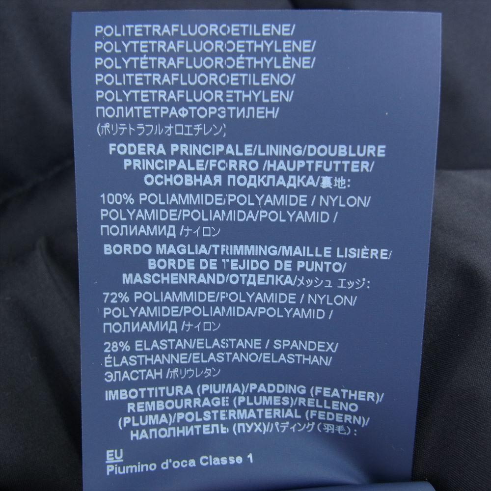 Herno ヘルノ PI00226UL 11106 9300 LAMINAR  BLACK GORE-TEX ラミナー ゴアテックス フード付き ダウンジャケット ブラック系 48【極上美品】【中古】