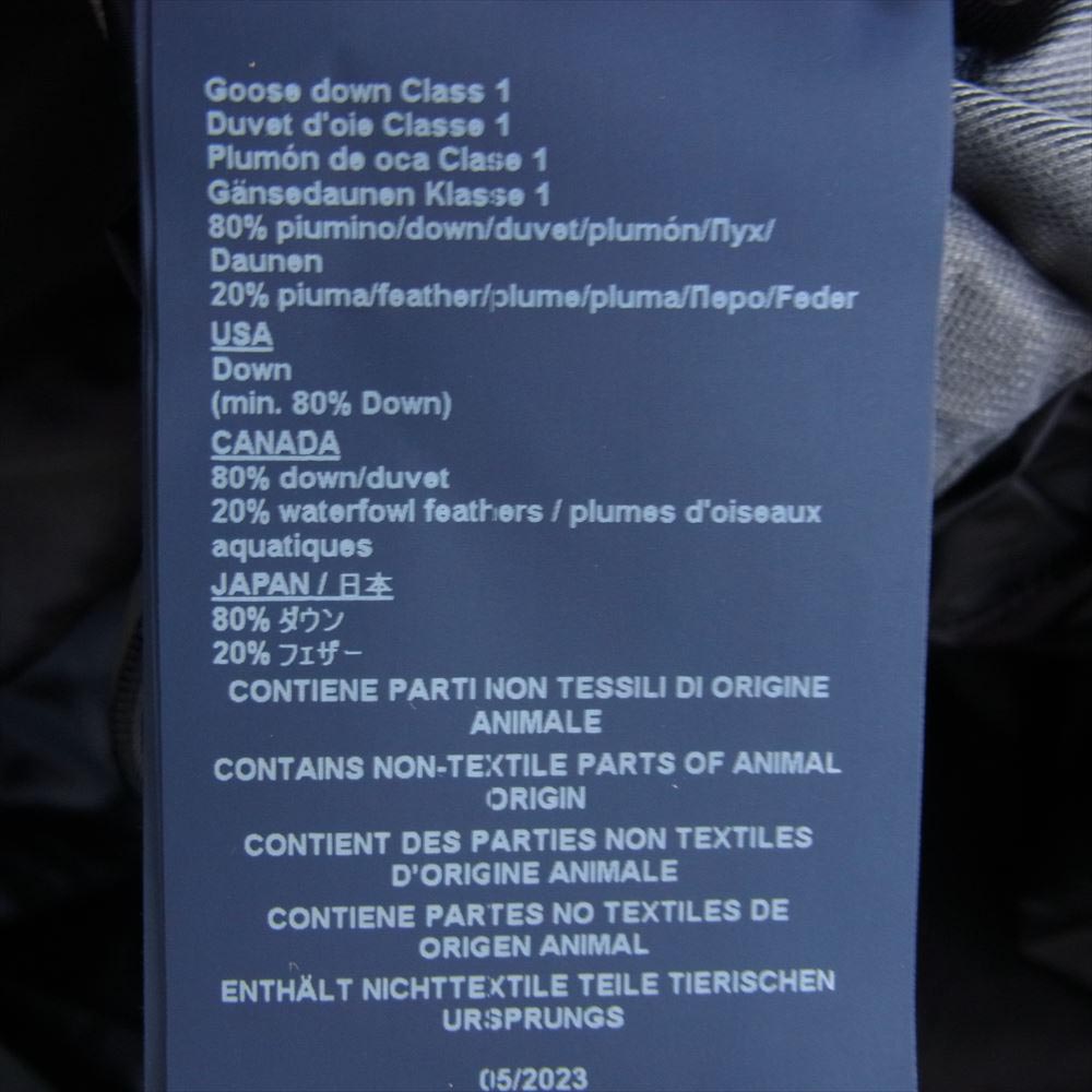 Herno ヘルノ PI00226UL 11106 9300 LAMINAR  BLACK GORE-TEX ラミナー ゴアテックス フード付き ダウンジャケット ブラック系 48【極上美品】【中古】