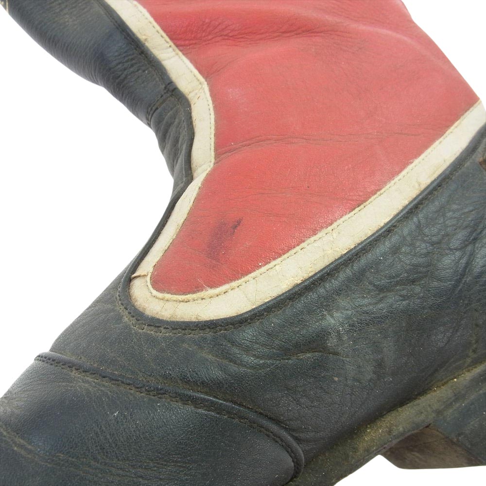 プロショップタカイ ライディング エンジニア レーサー レーシングブーツ レッド系 ブラック系 27cm【中古】