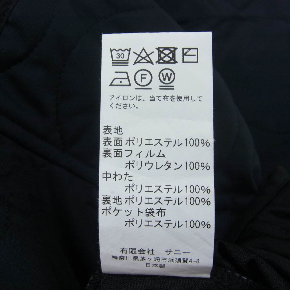 SUNNY SPORTS サニースポーツ SN16F05100 LEVEL5 SOFT SHELL CARDIGAN ソフト シェル カーディガン ジャケット ネイビー系 M【中古】