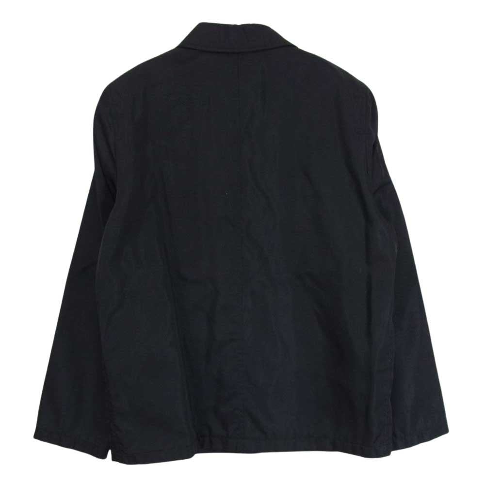 PRADA プラダ ナイロン ステンカラー ハーフコート ジャケット ブラック系 S【中古】