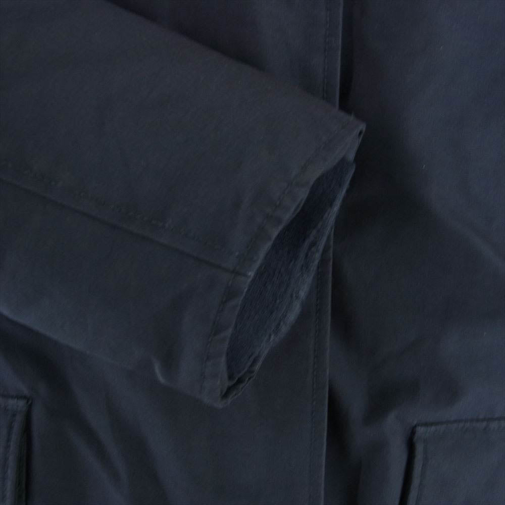 WOOLRICH ウールリッチ 1402070 RAMAR CLOTH アークティックパーカー ファーフード付き ダウンコート ダウンジャケット ネイビー系 XS【中古】