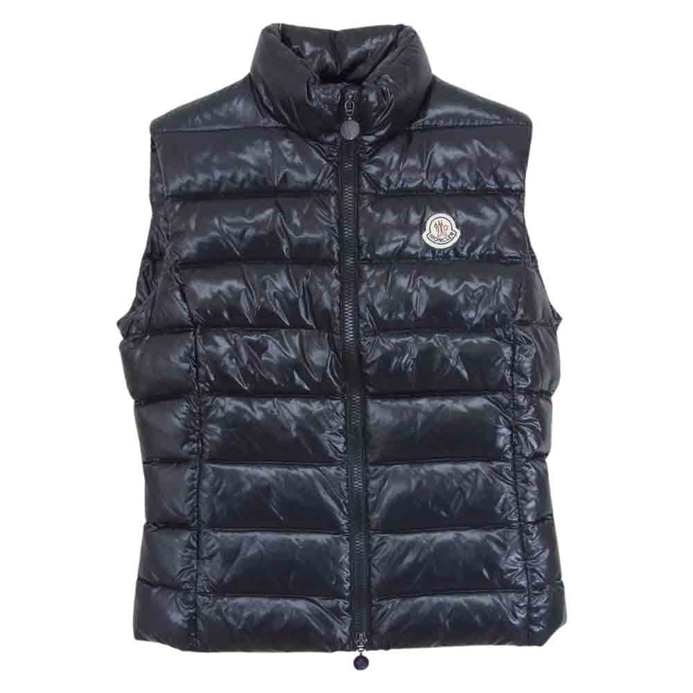 MONCLER モンクレール 国内正規品 GHANY GILET ガーニー ジレ ダウンベスト ブラック系 1【中古】