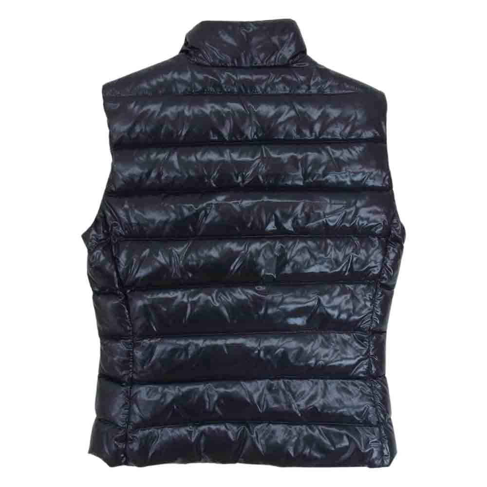 MONCLER モンクレール 国内正規品 GHANY GILET ガーニー ジレ ダウンベスト ブラック系 1【中古】