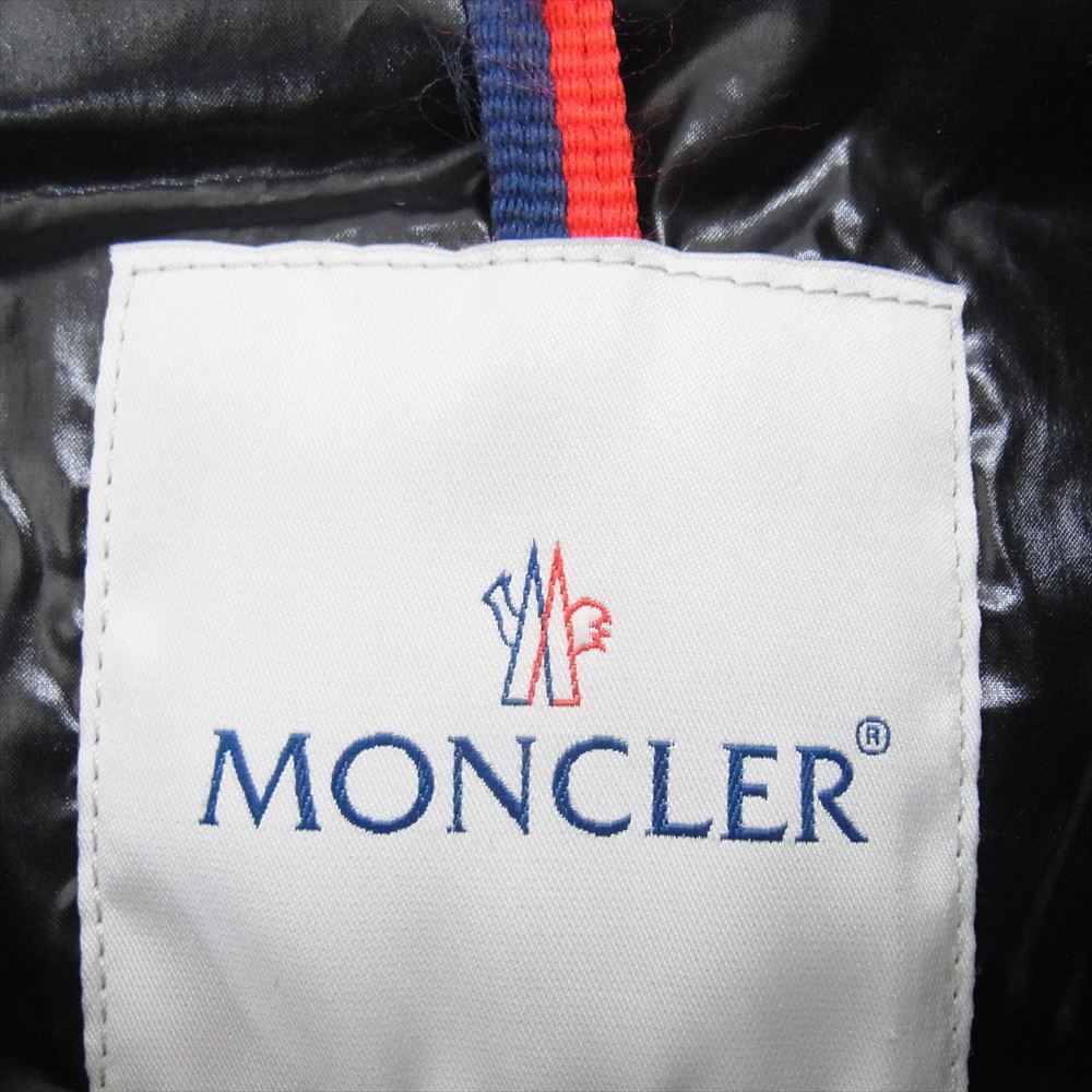 MONCLER モンクレール 国内正規品 GHANY GILET ガーニー ジレ ダウンベスト ブラック系 1【中古】