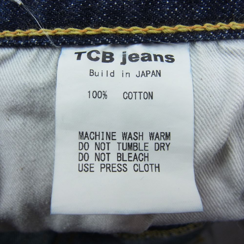 ティーシービー ジーンズ 50s jeans 5ポケット ジーンズ デニム パンツ インディゴブルー系 31【中古】