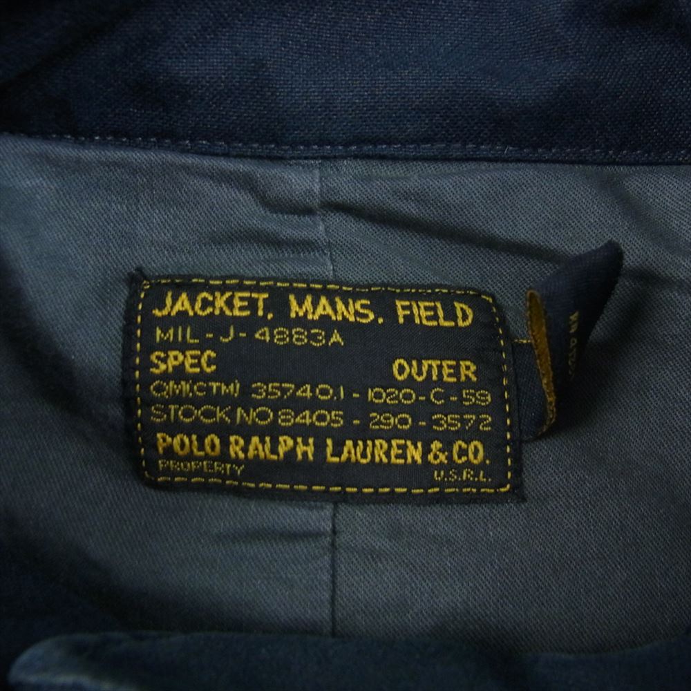 POLO RALPH LAUREN ポロ・ラルフローレン M-65 タイプ フィールド ジャケット ネイビー系 XL【中古】