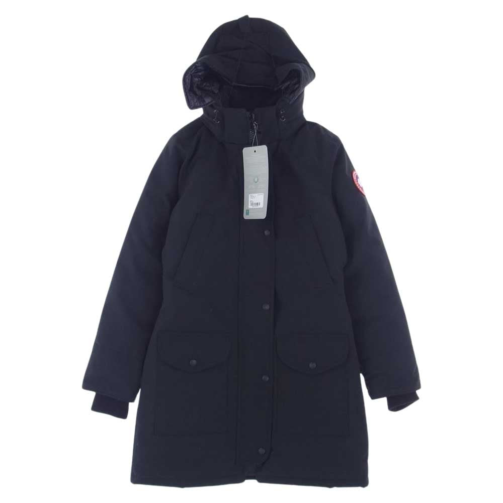 CANADA GOOSE カナダグース 6660W 国内正規品 カナダグースジャパンタグ  Trillium Parka ブラック系 XS【中古】