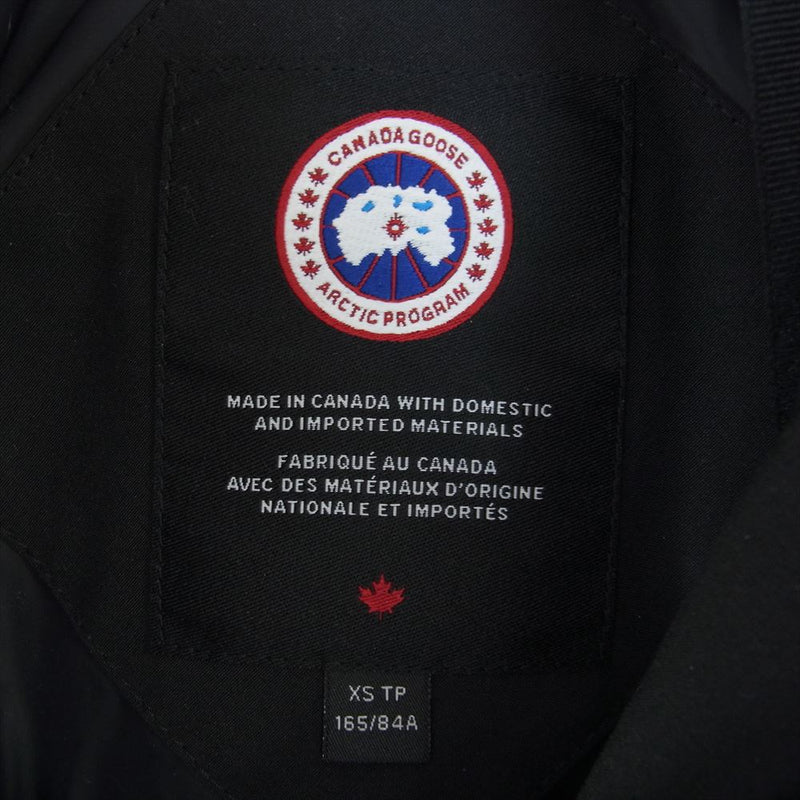 CANADA GOOSE カナダグース 6660W 国内正規品 カナダグースジャパンタグ  Trillium Parka ブラック系 XS【中古】