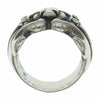 TRAVIS WALKER トラヴィスワーカー TRIDENT RING トライデント リング シルバー系 18号【中古】