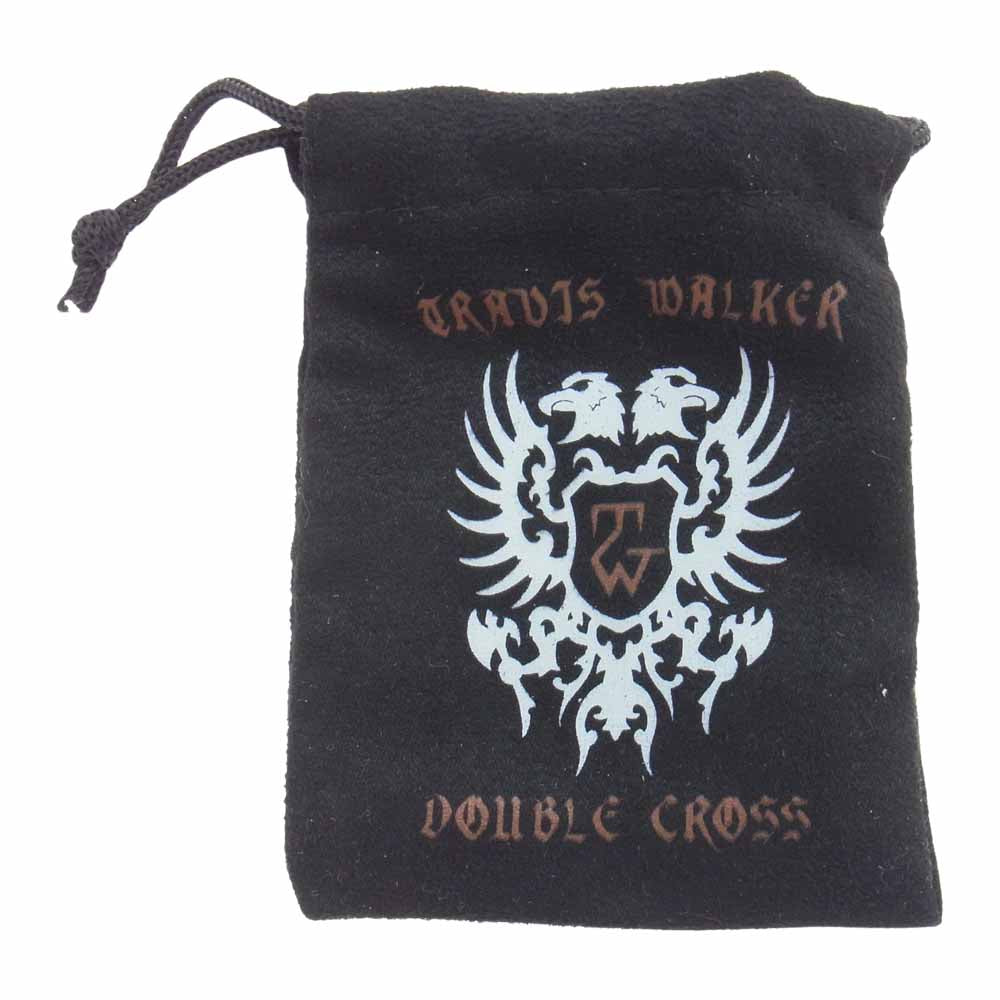 TRAVIS WALKER トラヴィスワーカー TRIDENT RING トライデント リング シルバー系 18号【中古】