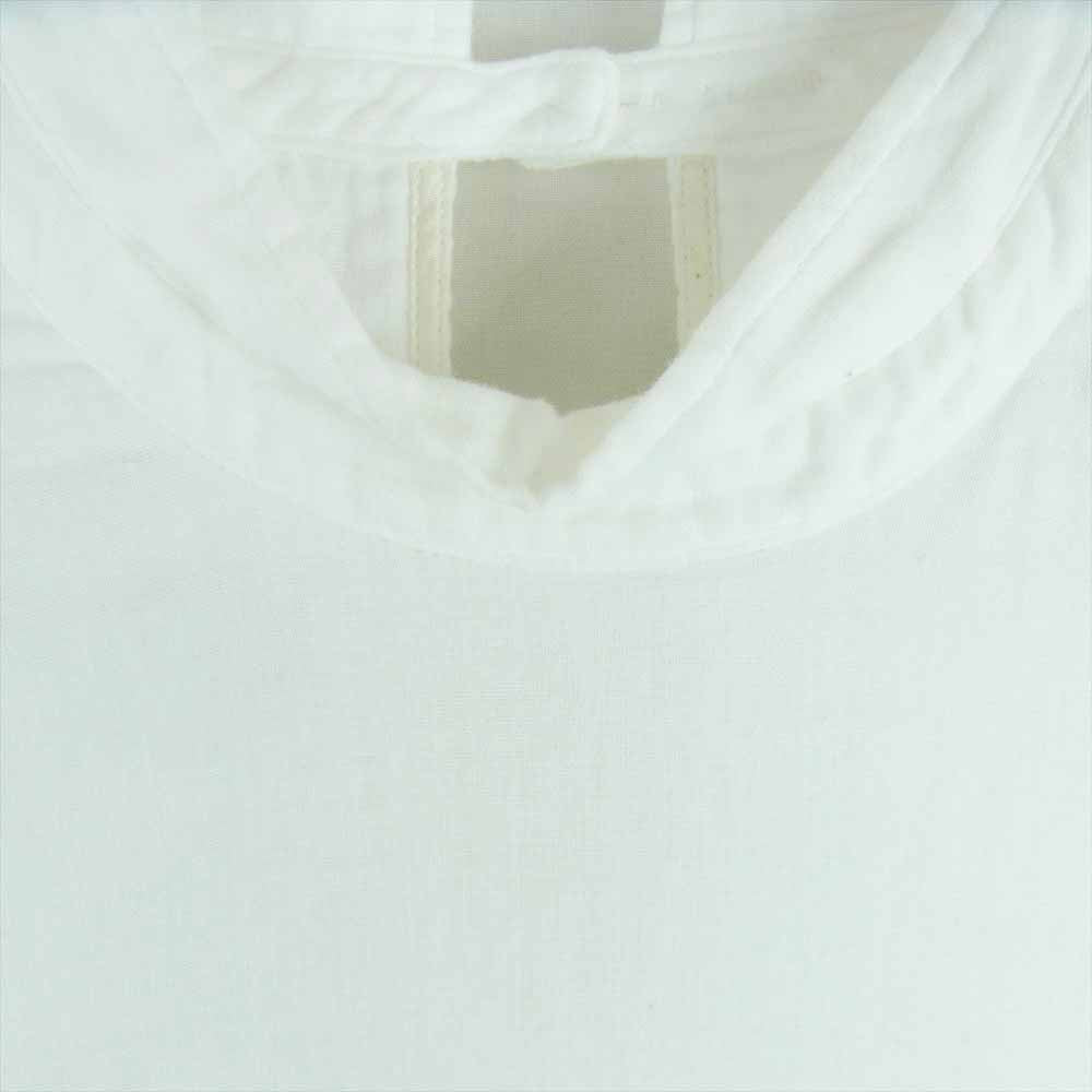 ジョンリンクス JL200-SH536 ダブルガーゼ ブラウス 長袖 シャツ コットン 日本製 ホワイト系 M【中古】