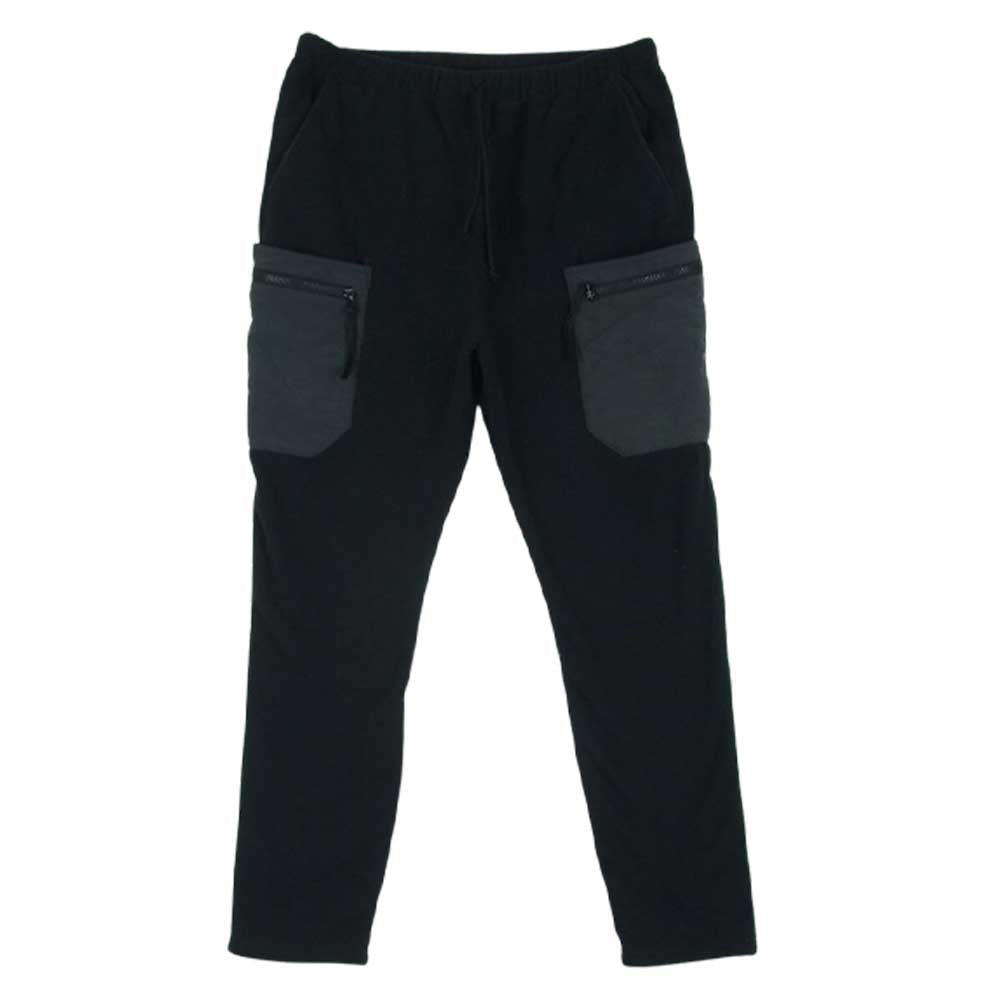 hobo ホーボー POLARTEC Wind Pro Fleece Pants ポーラテック ウィンドプロ フリース パンツ ブラック系 L【中古】