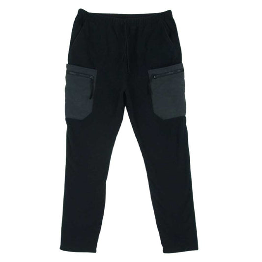 hobo ホーボー POLARTEC Wind Pro Fleece Pants ポーラテック ウィンドプロ フリース パンツ ブラック系 L【中古】