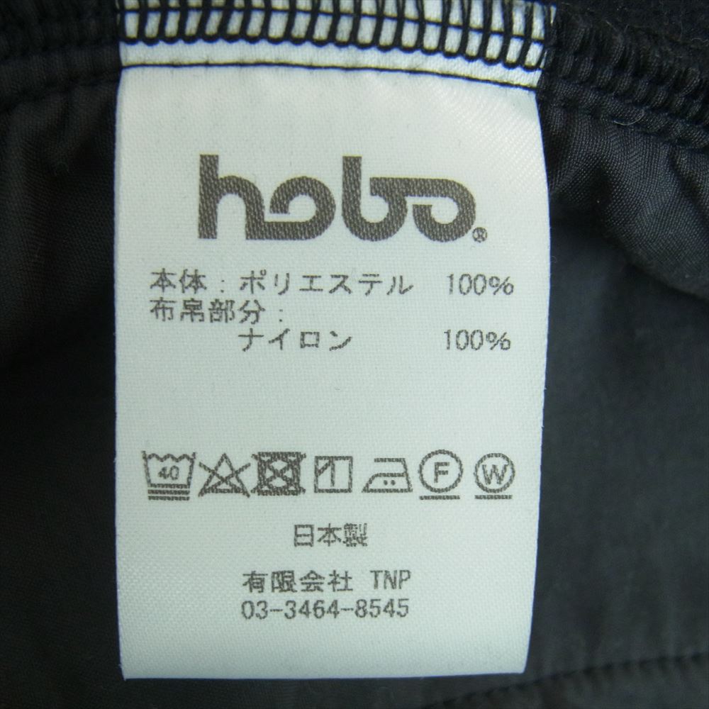 hobo ホーボー POLARTEC Wind Pro Fleece Pants ポーラテック ウィンドプロ フリース パンツ ブラック系 L【中古】