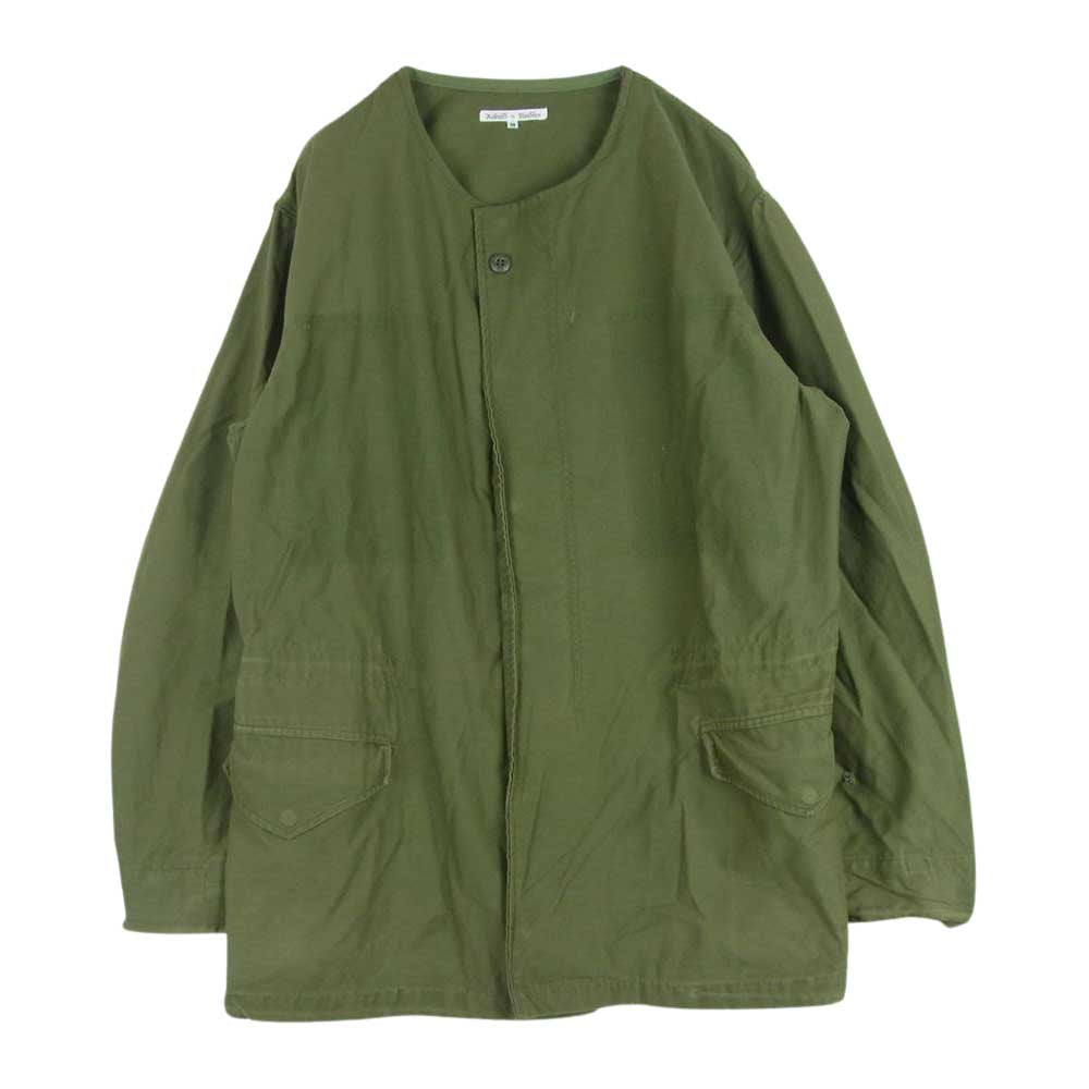 Needles ニードルス Rebuild by Needles M65 Crew Neck Jacket 再構築 リメイク ミリタリー ジャケット カーキ系 M【中古】