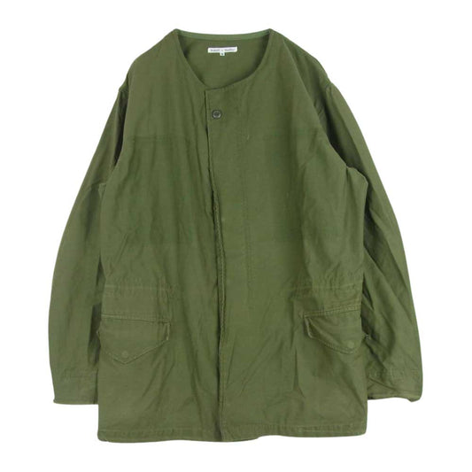 Needles ニードルス Rebuild by Needles M65 Crew Neck Jacket 再構築 リメイク ミリタリー ジャケット カーキ系 M【中古】