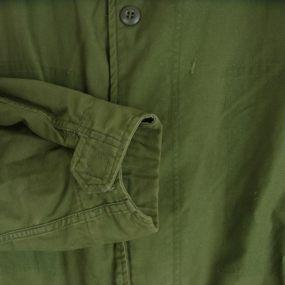 Needles ニードルス Rebuild by Needles M65 Crew Neck Jacket 再構築 リメイク ミリタリー ジャケット カーキ系 M【中古】