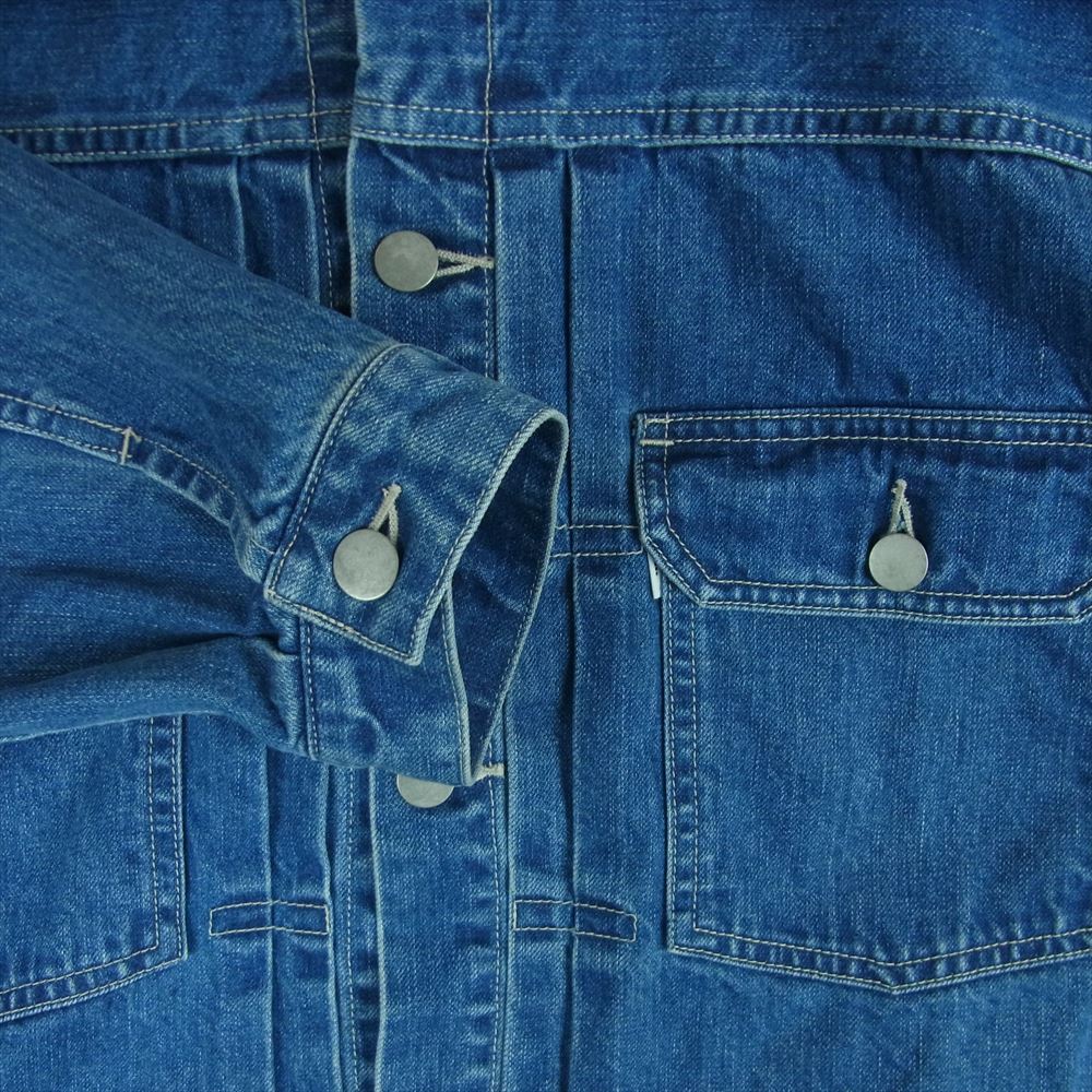 GRAPHPAPER グラフペーパー GM204-30251 Denim Jacket デニム ジャケット 日本製 インディゴブルー系 1【中古】