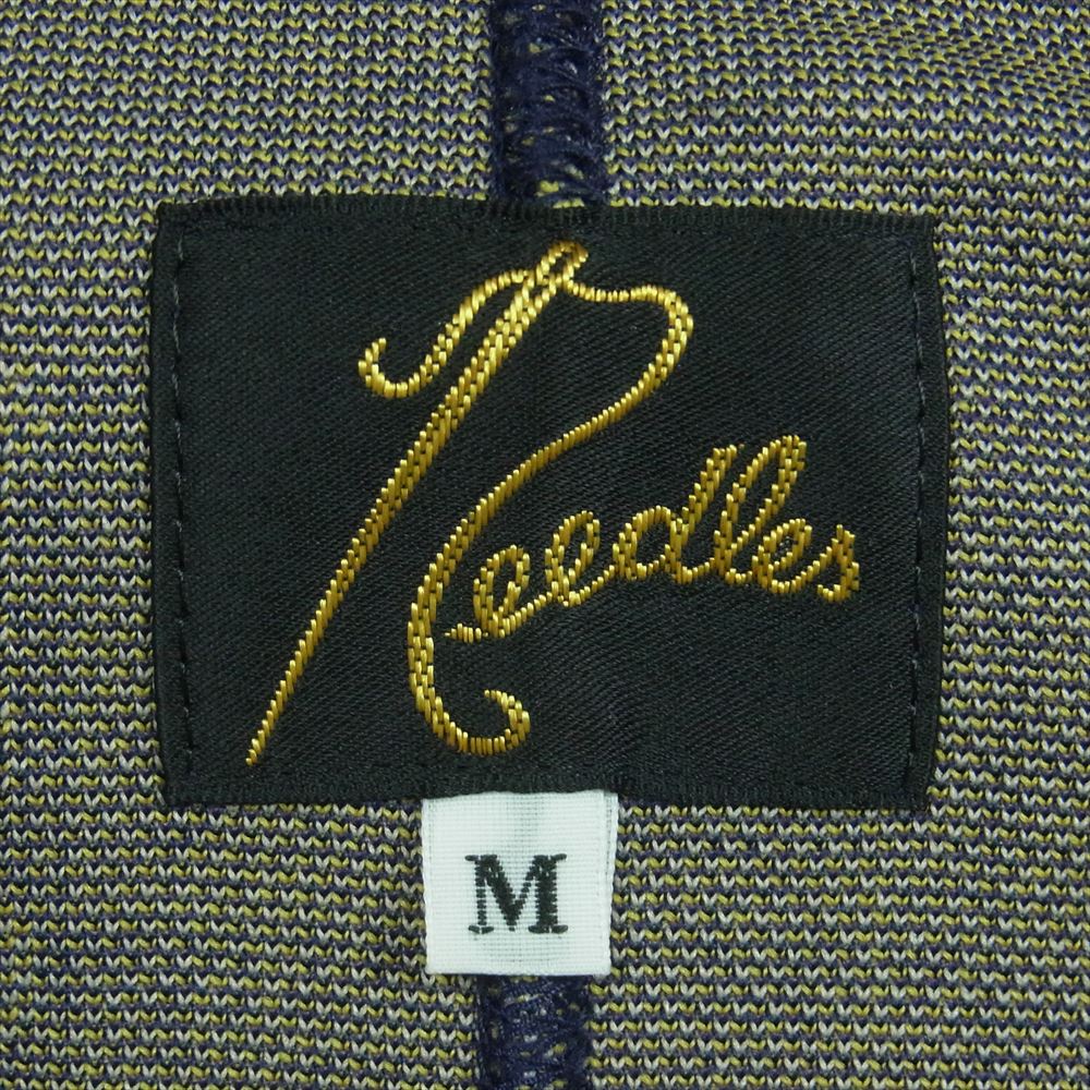 Needles ニードルス GL228 パピヨン 2B テーラード ジャケット ポリエステル 日本製 ネイビー系 M【中古】