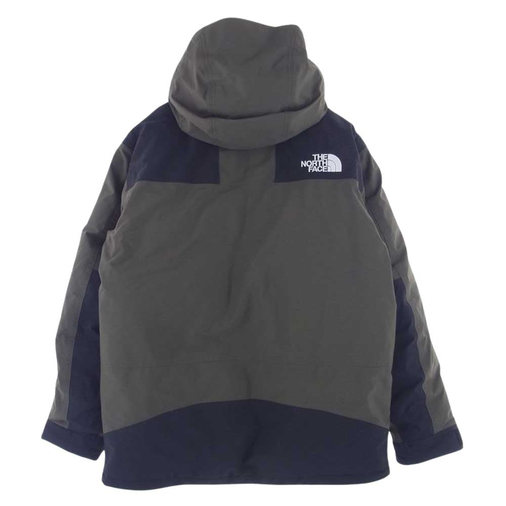 THE NORTH FACE ノースフェイス ND92237 MOUNTAIN DOWN JACKET マウンテン ダウン ジャケット GORE-TEX ゴアテックス モスグリーン系 XL【中古】