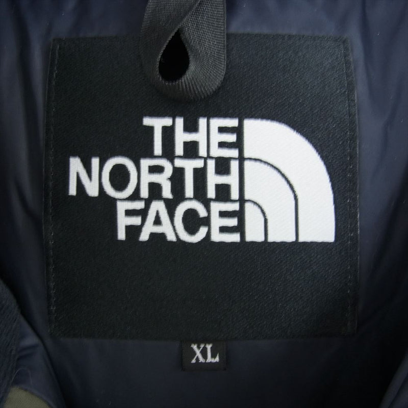 THE NORTH FACE ノースフェイス ND92237 MOUNTAIN DOWN JACKET マウンテン ダウン ジャケット GORE-TEX ゴアテックス モスグリーン系 XL【中古】