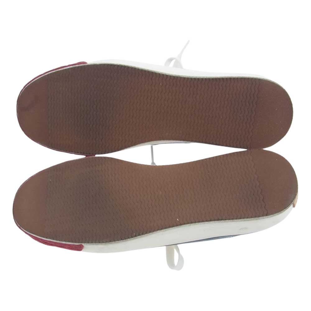 SPINGLE MOVE スピングルムーブ SPM-341 レザー ローカット スニーカー ネイビー系 L【中古】