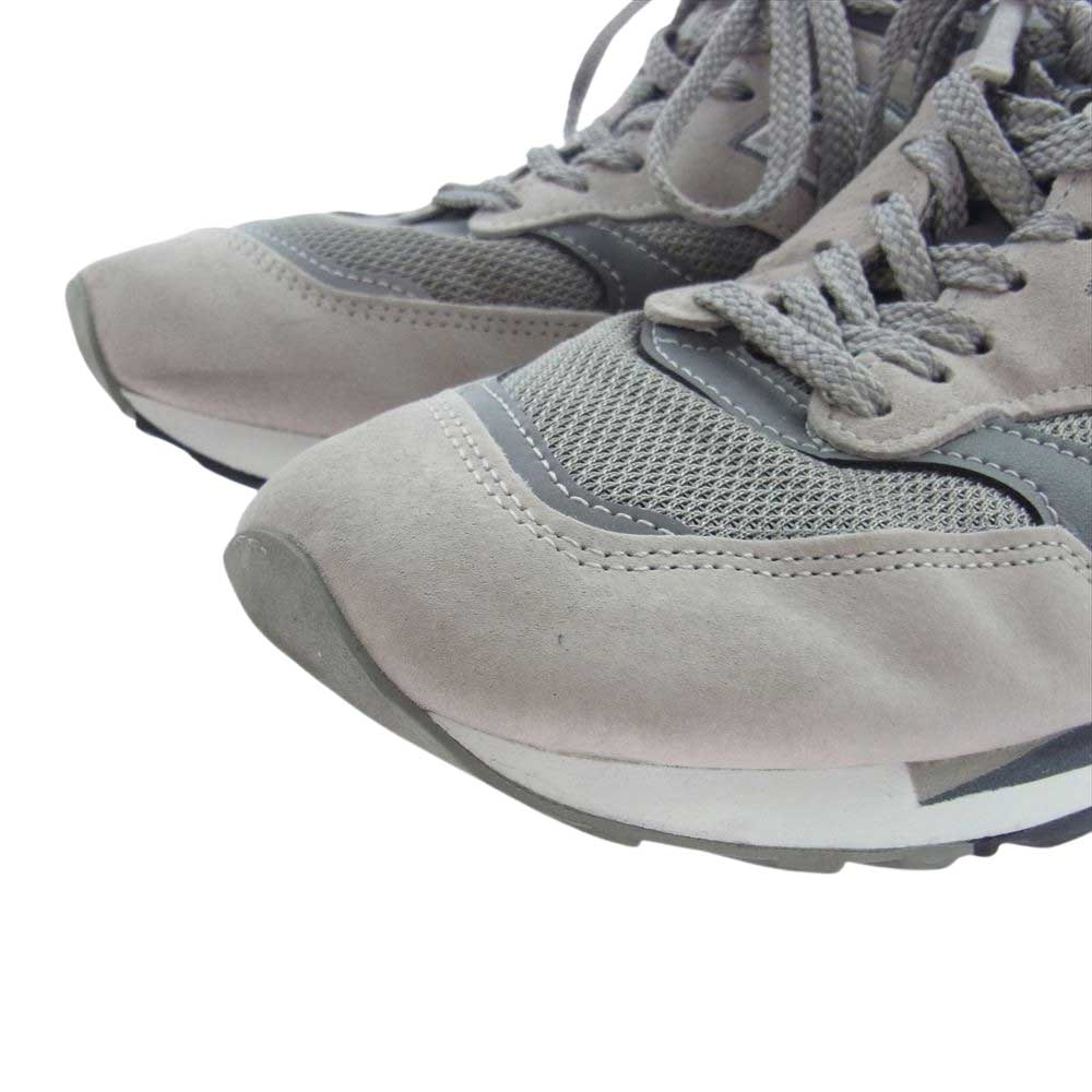 NEW BALANCE ニューバランス M1500PGL スエード スニーカー グレー系 US8.5【中古】