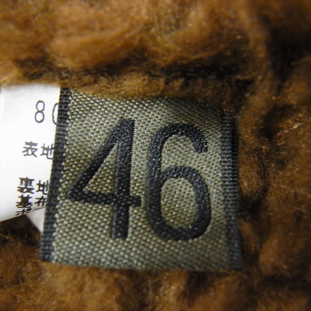 Nigel Cabourn ナイジェルケーボン 8043-00-70015 REVERSIBLE DECK VEST リバーシブル ボア デッキ ベスト カーキ系 46【中古】