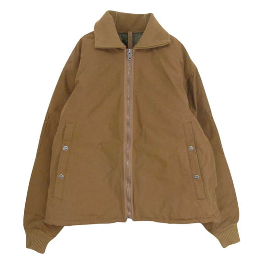 Nigel Cabourn ナイジェルケーボン 8045-13-30035 LYBRO ライブロ TANK JACKET タンク ナイロン 裏キルティング ジャケット  ブラウン系 46【中古】