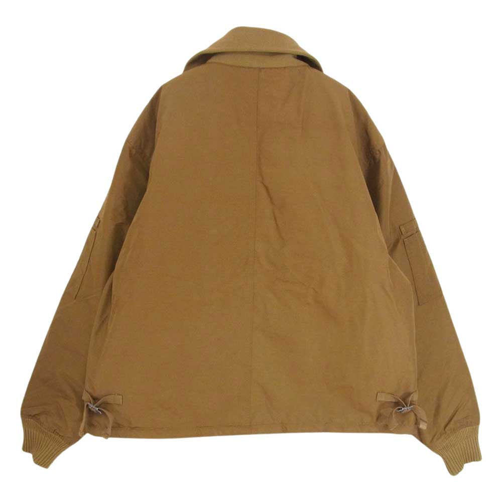 Nigel Cabourn ナイジェルケーボン 8045-13-30035 LYBRO ライブロ TANK JACKET タンク ナイロン 裏キルティング ジャケット  ブラウン系 46【中古】