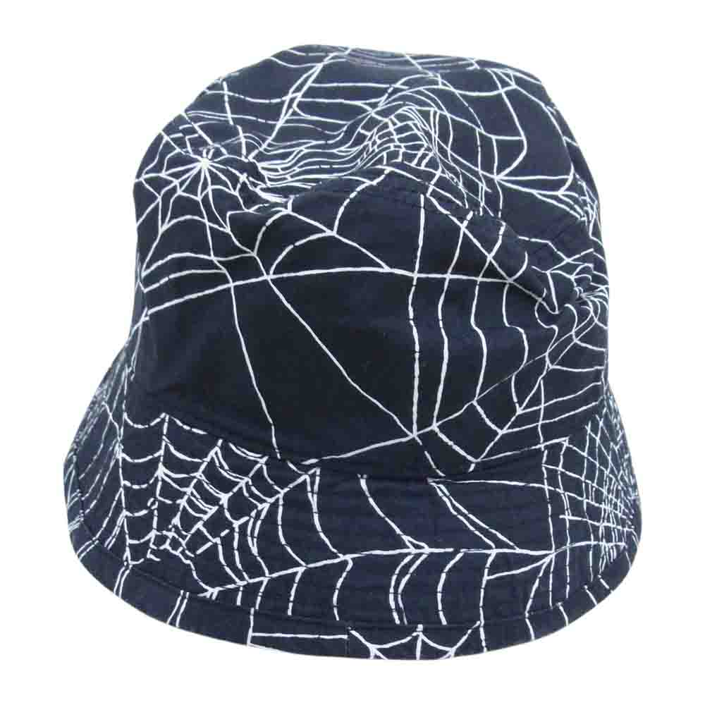 NEIGHBORHOOD ネイバーフッド 23SS 231YGNH-HT04 SPIDERWEB BUCKET HAT スパイダーウェブ バケット ハット ブラック系 L【極上美品】【中古】