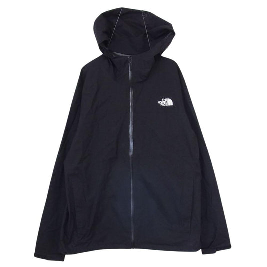 THE NORTH FACE ノースフェイス NP12006 VENTURE JACKET_ベンチャー ジャケット ブラック ブラック系 XXL【美品】【中古】