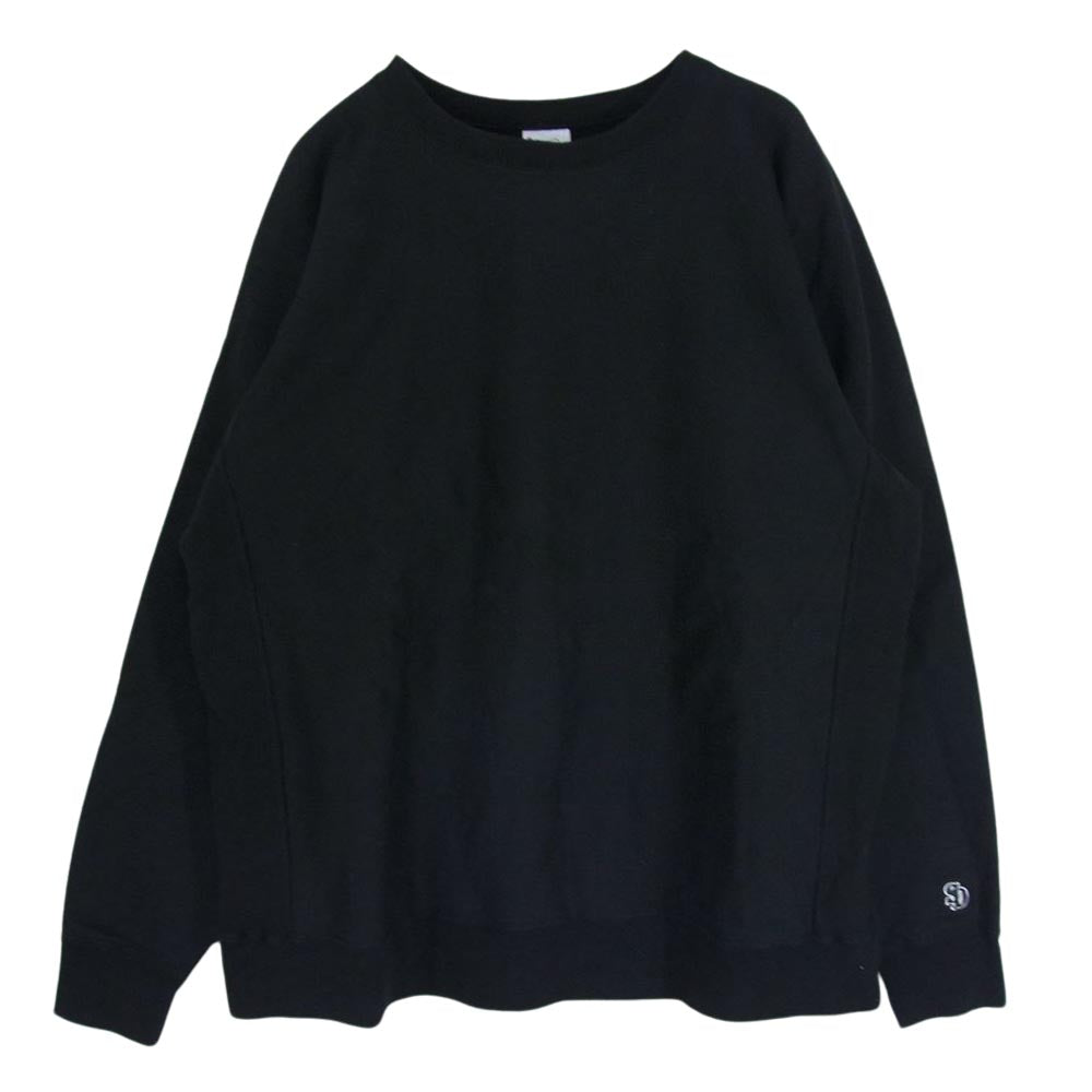 Ron Herman ロンハーマン RHC STANDARD CALIFORNIA スタンダードカリフォルニア BETTER TOGETHER Crew Sweat スウェット ブラック系 XL【中古】