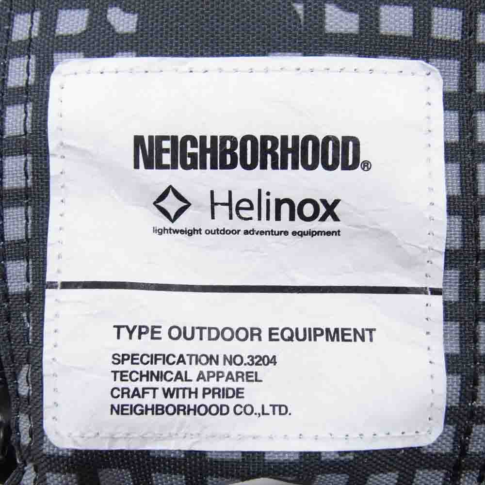 NEIGHBORHOOD ネイバーフッド 22AW 222HXHXN-AC01 HELINOX CHAIR ONE PA CAMOUFLAGE ヘリノックス カモフラージュ 折り畳み 椅子 チェア ブラック系【美品】【中古】