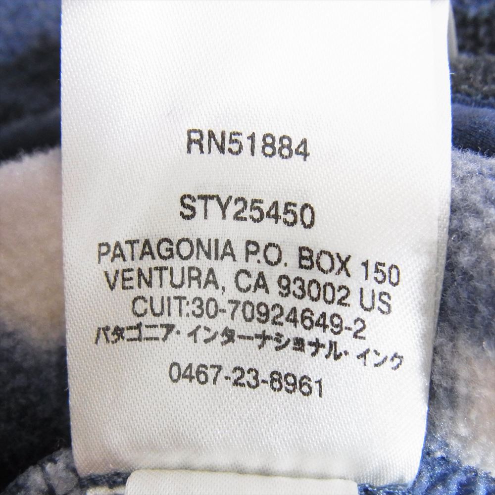 patagonia パタゴニア 18AW 25450 SYNCHILLA SNAP T PULLOVER シンチラ ハーフスナップ プルオーバー フリース ジャケット ネイビー系 L【中古】