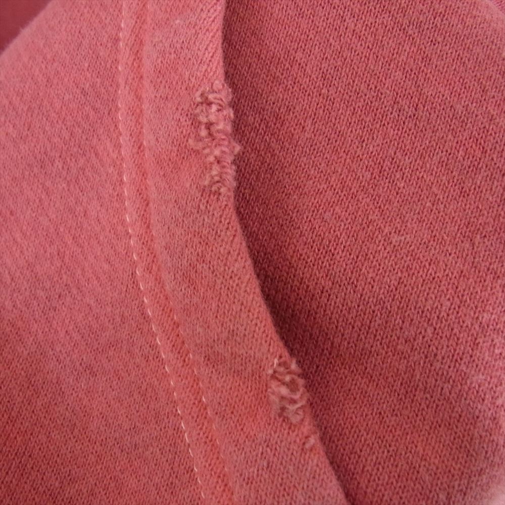 VISVIM ビズビム 23SS 0123105010015 AMPLUS SB HOODIE PO UD アンプラス プルオーバー フーディー パーカー レッド系 2【美品】【中古】