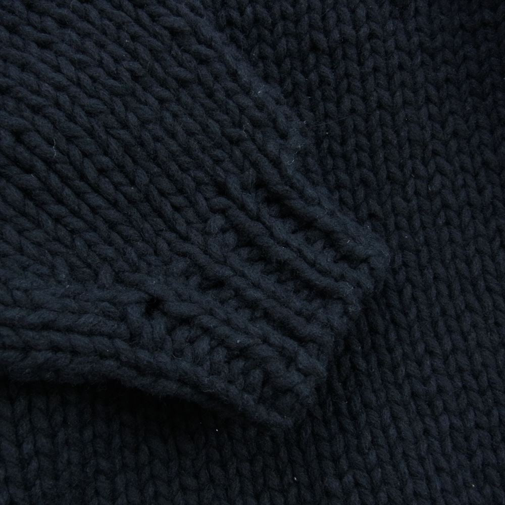VISVIM ビズビム 22AW 0122205012002 AMPLUS BOATNECK HAND-KNIT アンプラス ボートネック ハンド ニット セーター ブラック系 2【中古】