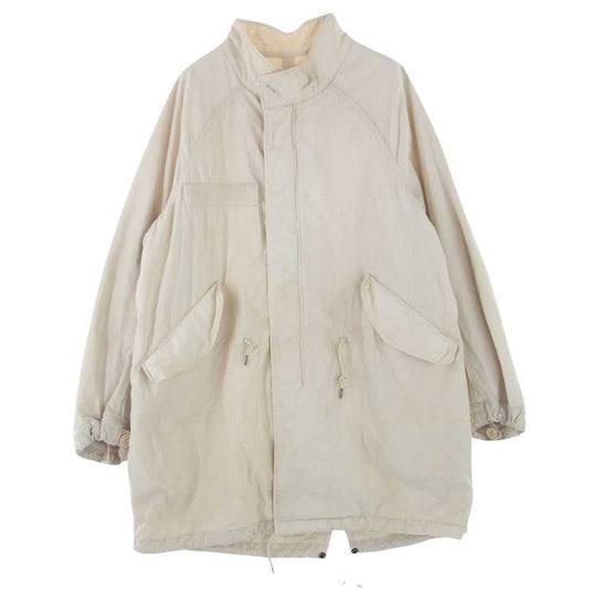 VISVIM ビズビム 22AW 0122205013008 SIX-FIVE FISHTAIL PARKA  M-65 フィッシュテール モッズ ミリタリー コート オフホワイト系 1【中古】