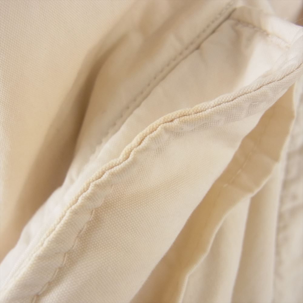 VISVIM ビズビム 22AW 0122205013008 SIX-FIVE FISHTAIL PARKA  M-65 フィッシュテール モッズ ミリタリー コート オフホワイト系 1【中古】