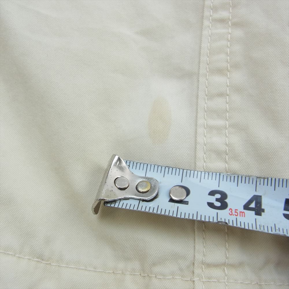 VISVIM ビズビム 22AW 0122205013008 SIX-FIVE FISHTAIL PARKA  M-65 フィッシュテール モッズ ミリタリー コート オフホワイト系 1【中古】