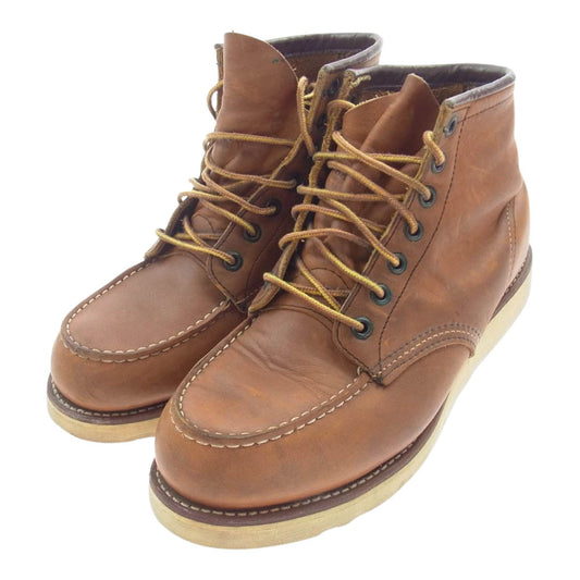 RED WING レッドウィング 875 CLASSIC MOC クラシック モック ワーク ブーツ ブラウン系 8.5E【中古】