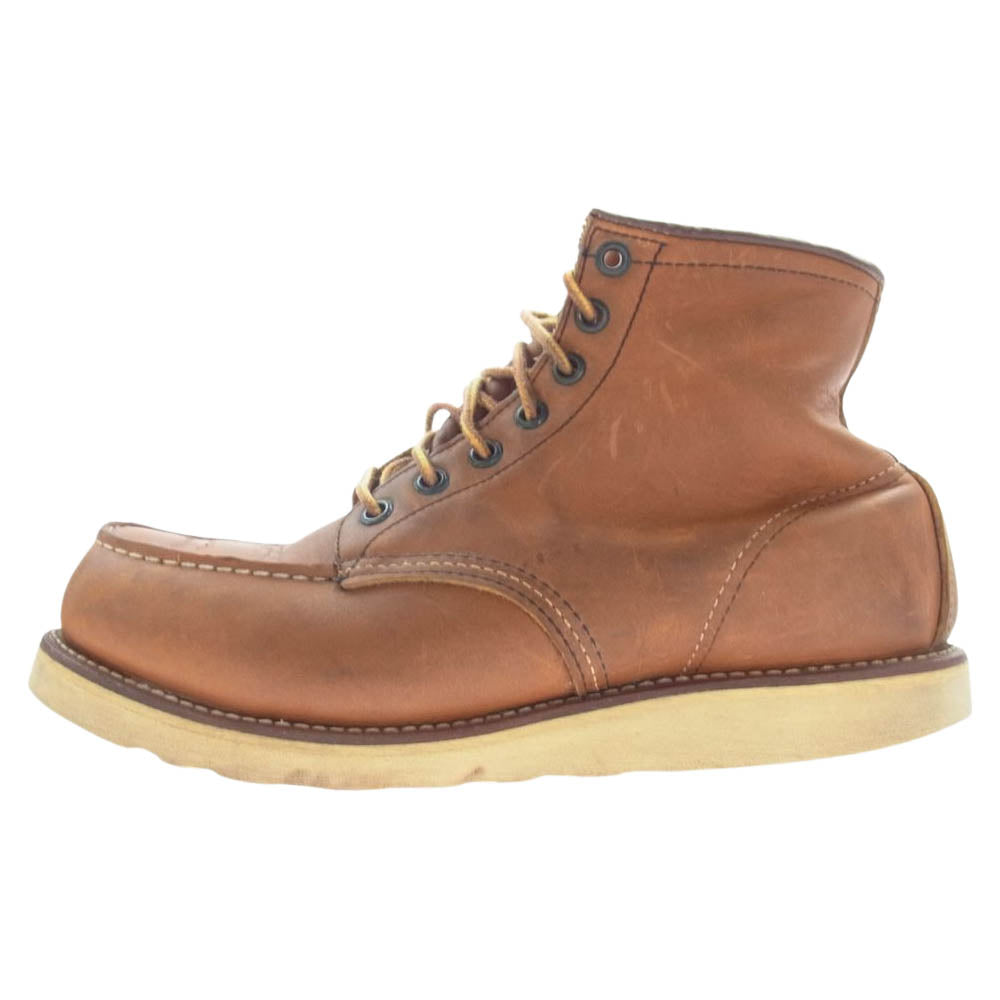 RED WING レッドウィング 875 CLASSIC MOC クラシック モック ワーク ブーツ ブラウン系 8.5E【中古】