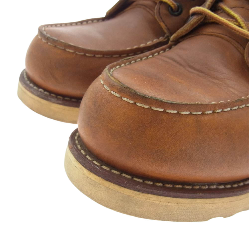 RED WING レッドウィング 875 CLASSIC MOC クラシック モック ワーク ブーツ ブラウン系 8.5E【中古】